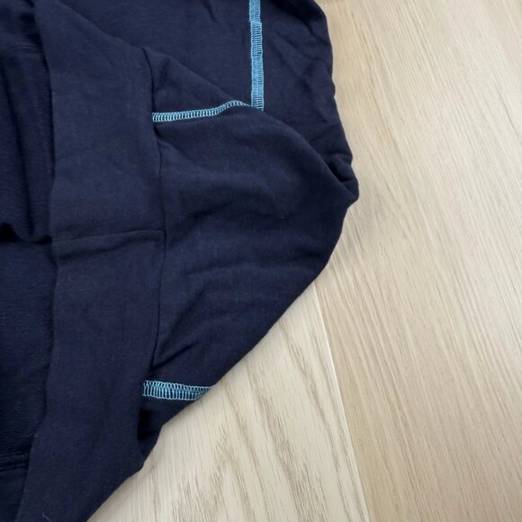 Wears Woody Womens Blue Lightweight Performance Pullover Hoodie Size Medium - Picture 5 of 10